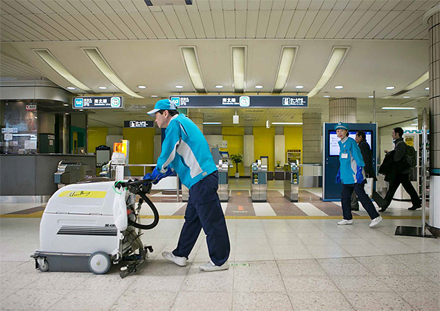 Bidang pekerjaan Building Cleaning di Jepang