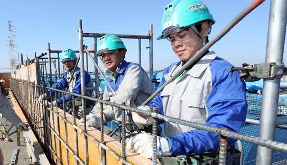 Bidang pekerjaan Scaffolding di Jepang